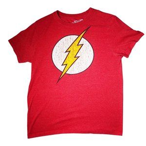 Shazam Red T-shirt, Unisex Size Small, Old Navy, Classic, Distressed Style